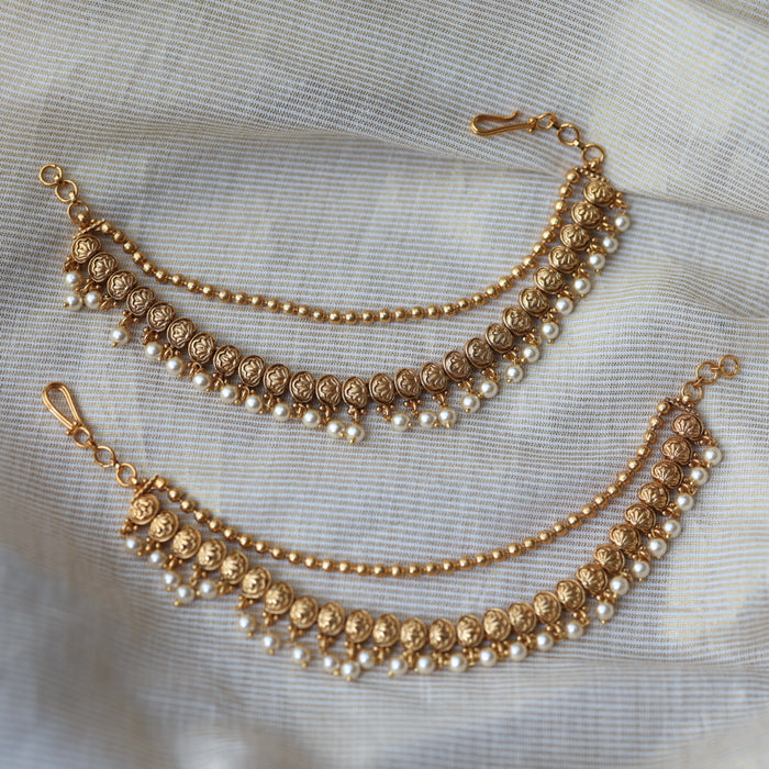 Antique mattal / ear accessories AM48003