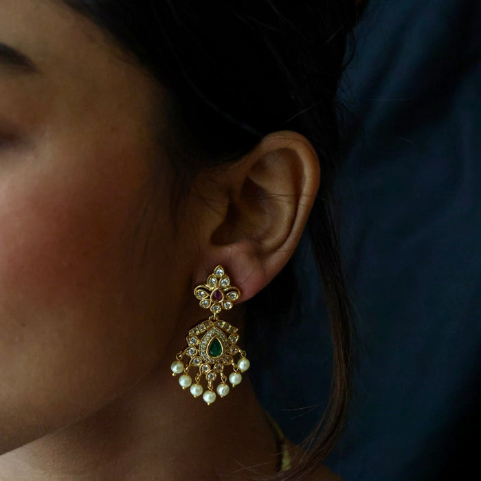 Antique simple design short necklace TTS4987