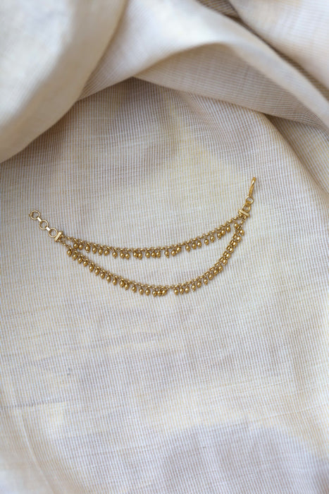 Antique 2 layer Mattal Ear Accessories | Bridal & Traditional Jewellery UK AM5423