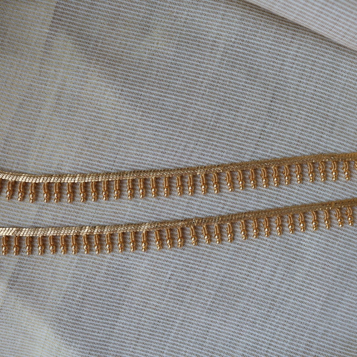 Heritage gold traditional simple gold anklet HAN1299