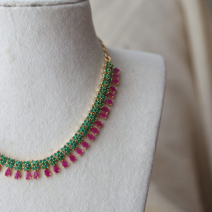 Heritage multi stone short necklace H35678