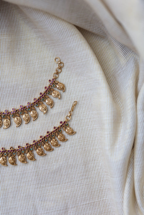 Antique mango design Mattal Ear Accessories | Bridal & Traditional Jewellery UK AM5531