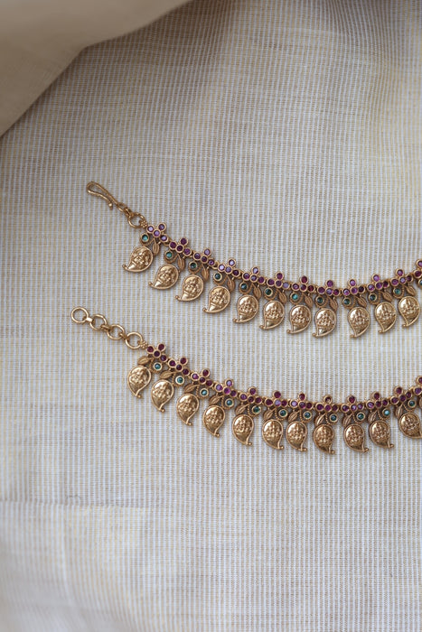 Antique mango design Mattal Ear Accessories | Bridal & Traditional Jewellery UK AM5531