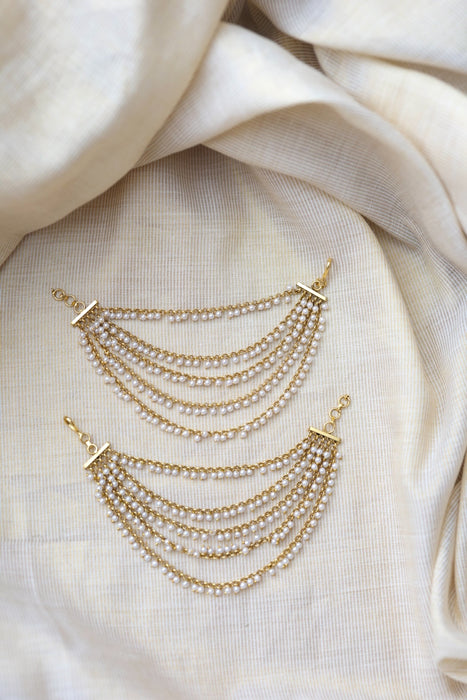 Antique 5 layer Mattal Ear Accessories | Bridal & Traditional Jewellery UK AM5897