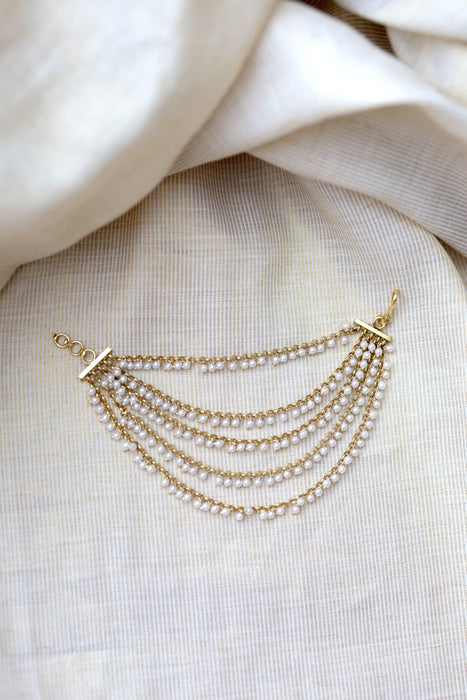 Antique 5 layer Mattal Ear Accessories | Bridal & Traditional Jewellery UK AM5897
