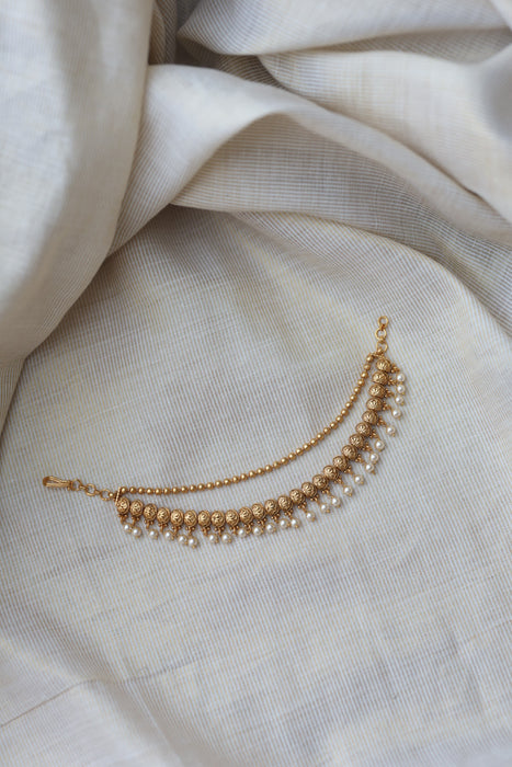 Antique 2 layer Mattal Ear Accessories | Bridal & Traditional Jewellery UK AM5422
