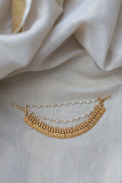 Antique 3 layer Mattal Ear Accessories | Bridal & Traditional Jewellery UK AM3234