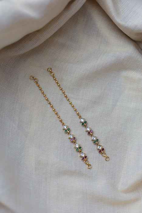 Antique Mattal Ear Accessories | Bridal & Traditional Jewellery UK AM96532