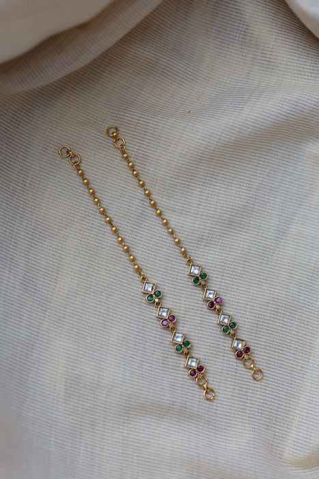 Antique Mattal Ear Accessories | Bridal & Traditional Jewellery UK AM96532