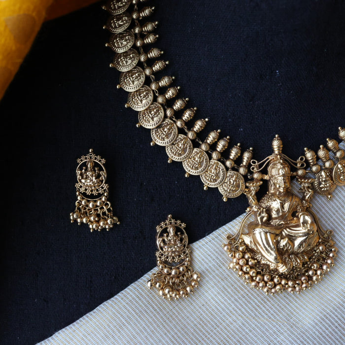 Antique choker necklace and earrings S1B128