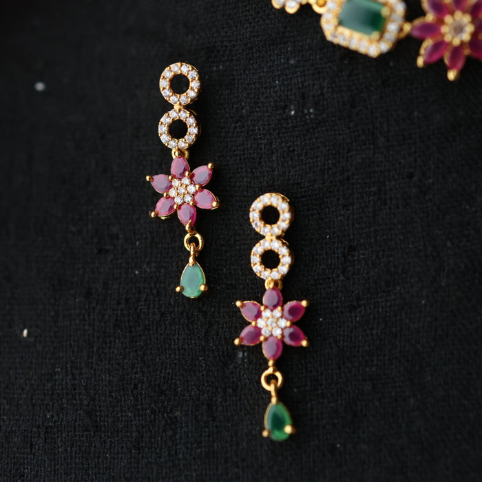 Heritage simple choker necklace with earrings CBB1456