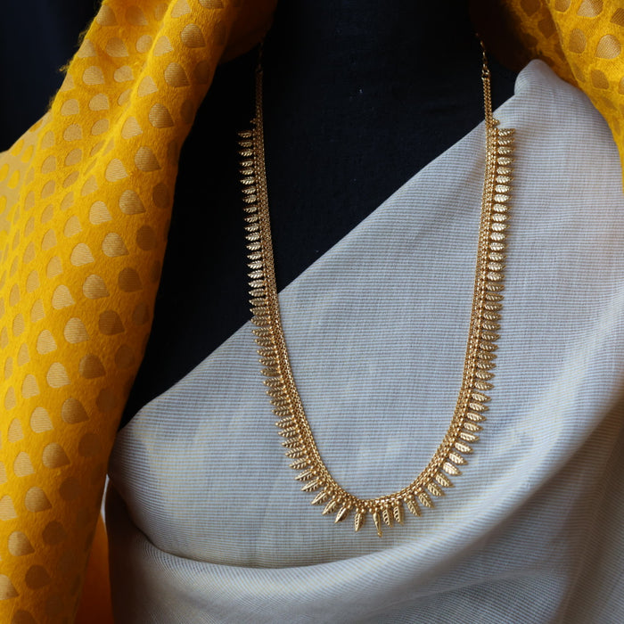 Heritage gold plated long necklace HL1113