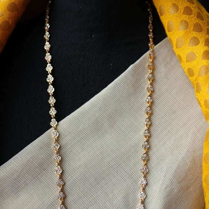 Heritage gold plated gold padakam long necklace HP300