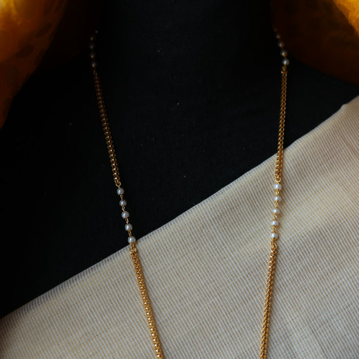 Heritage gold plated padakam necklace HP6701