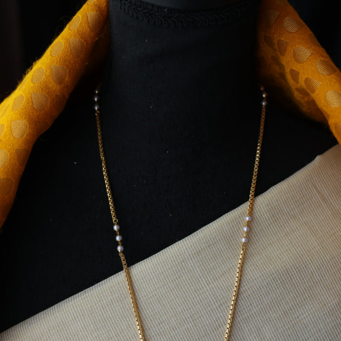 Heritage gold plated padakam necklace HP6707