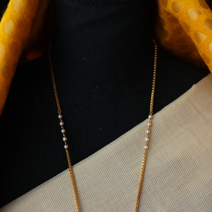 Heritage gold plated padakam necklace HP6800