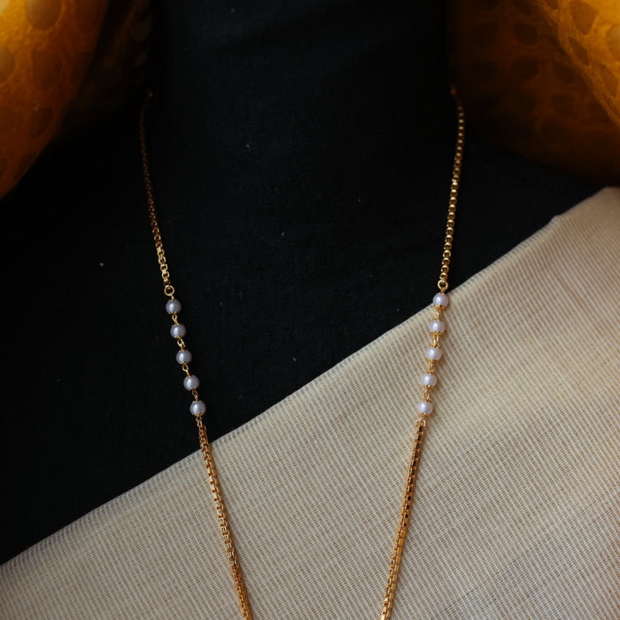 Heritage gold plated padakam necklace HP708
