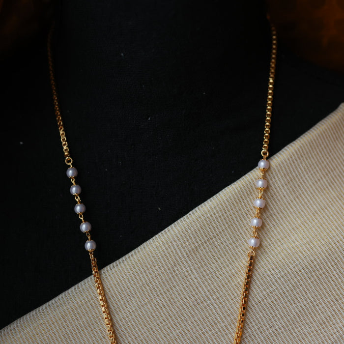Heritage gold plated padakam necklace HP708