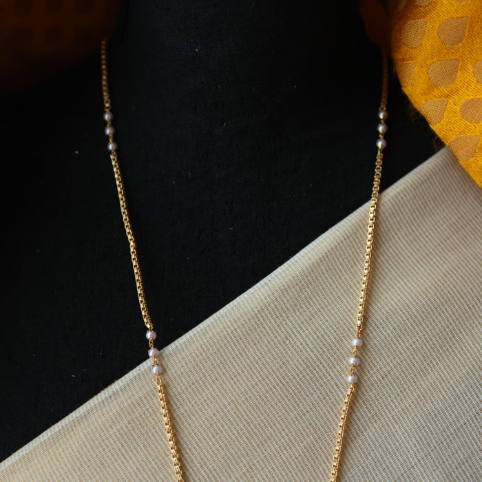 Heritage gold plated padakam necklace HP6965