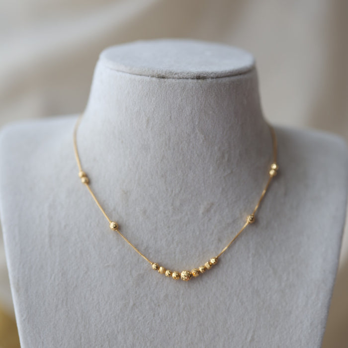 Heritage gold plated short chain HC6445