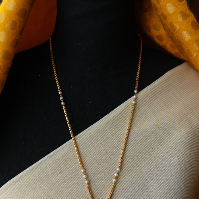 Heritage gold plated padakam necklace HP6976