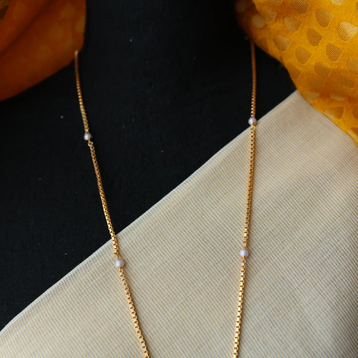 Heritage gold plated padakam necklace HP6977