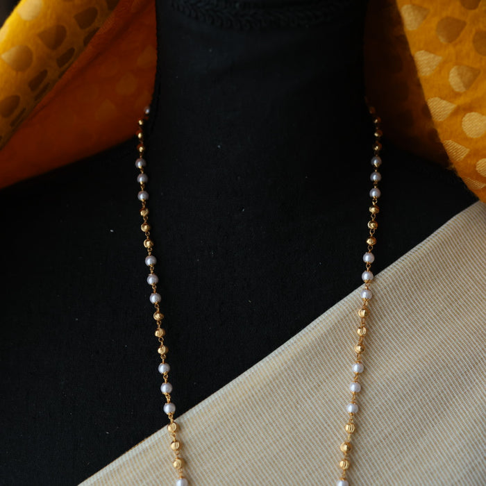 Heritage gold plated padakam short necklace HP6718