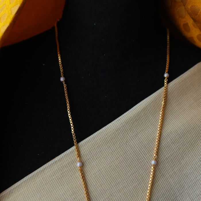 Heritage gold plated padakam necklace HP6933