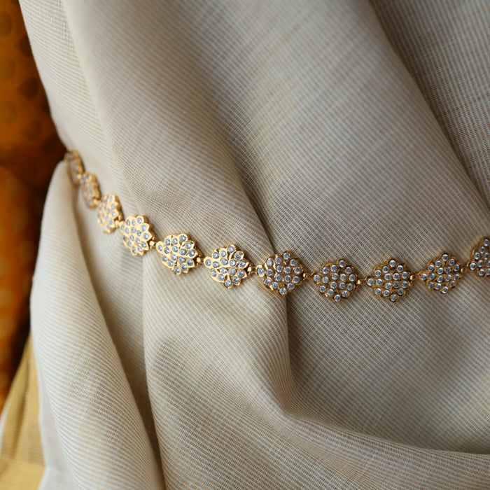 Heritage gold plated long necklace/ Waistchain HL3560