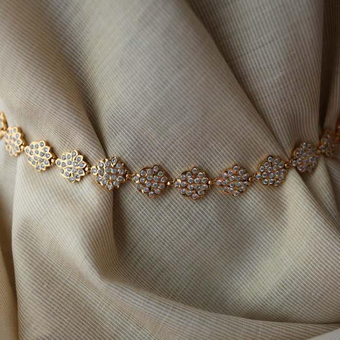 Heritage gold plated long necklace/ Waistchain HL3560