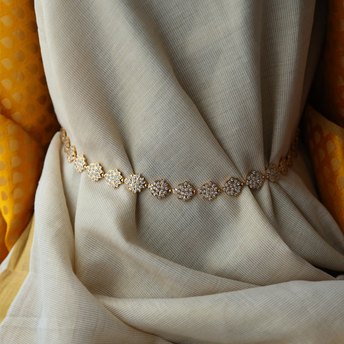 Heritage gold plated long necklace/ Waistchain HL3560