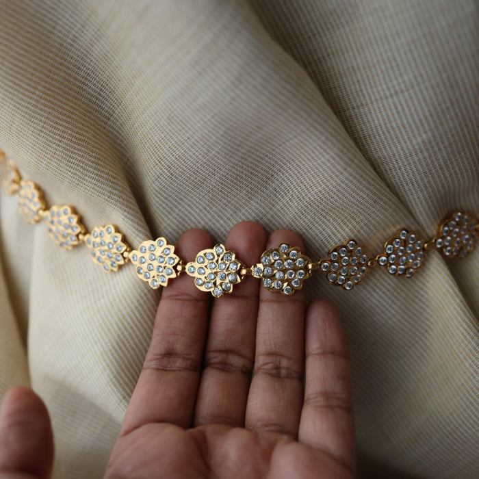 Heritage gold plated long necklace/ Waistchain HL3560