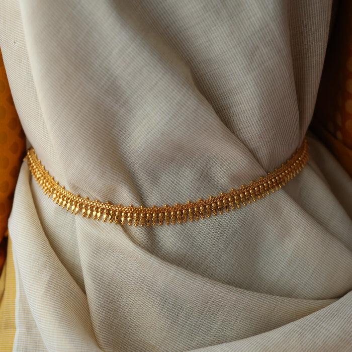 Heritage gold plated long necklace HL356