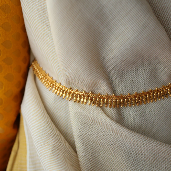 Heritage gold plated long necklace HL356