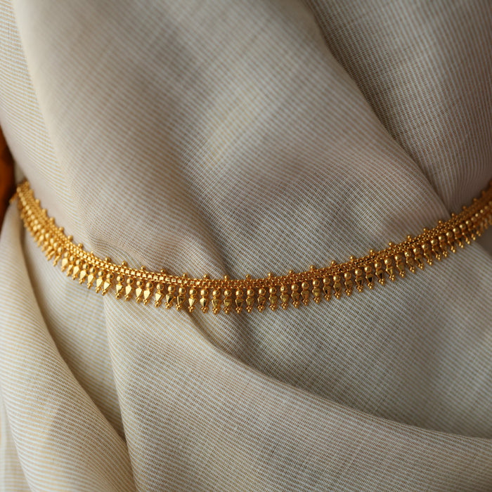 Heritage gold plated long necklace HL356