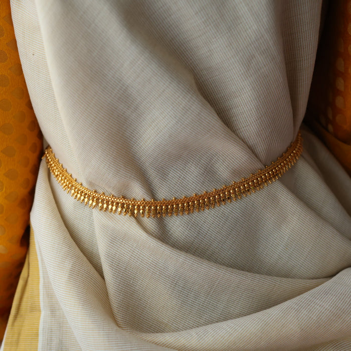 Heritage gold plated long necklace HL356