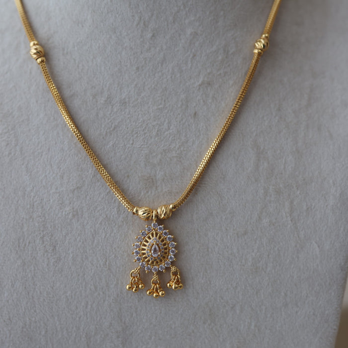 Heritage gold plated pendant chain HPC00131
