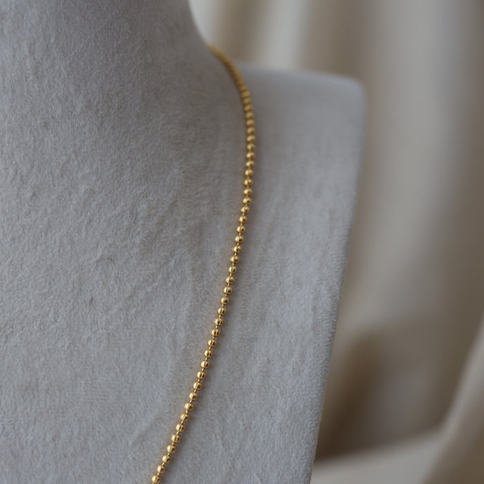 Heritage gold plated pendant long chain HC0745