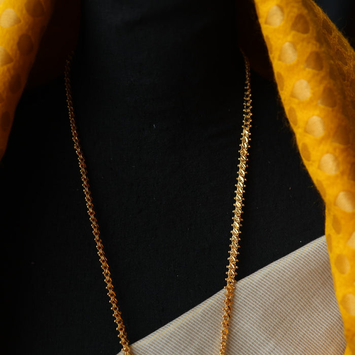 Heritage gold plated padakam necklace HP235