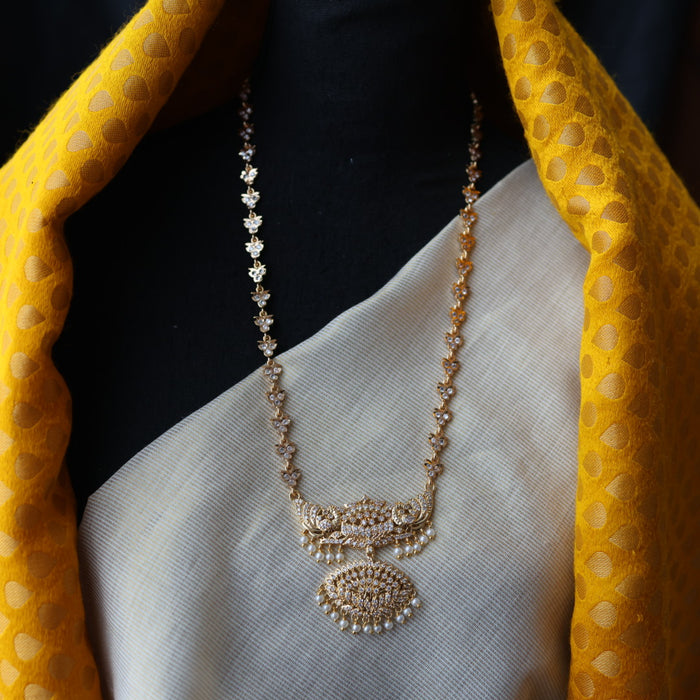 Heritage gold plated padakam necklace HP234