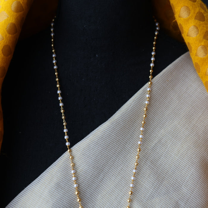 Heritage gold plated padakam necklace HP239