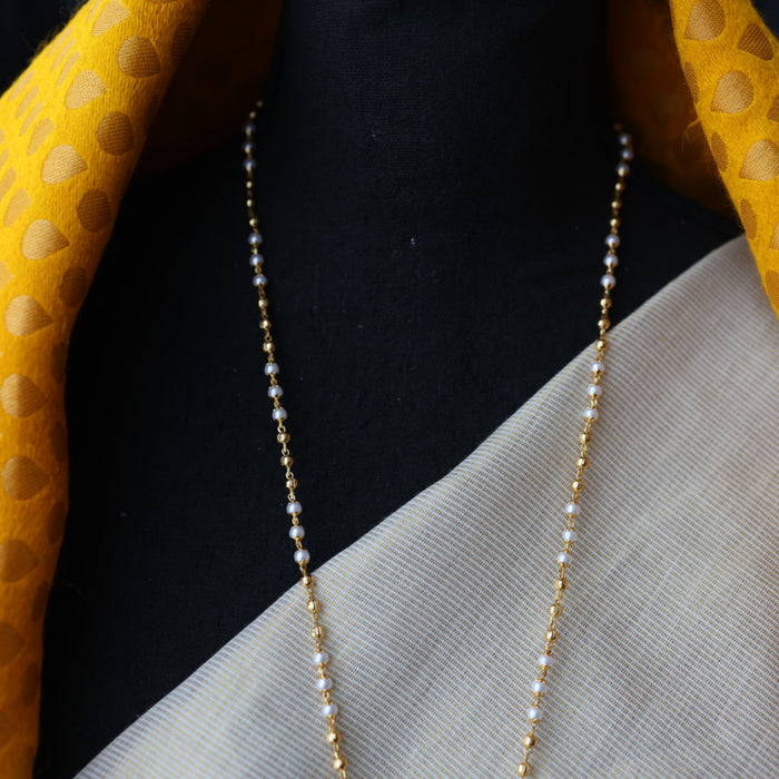 Heritage gold plated padakam necklace HP239