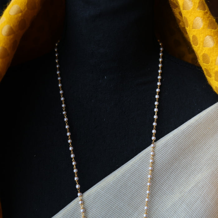 Heritage gold plated padakam necklace HP2455