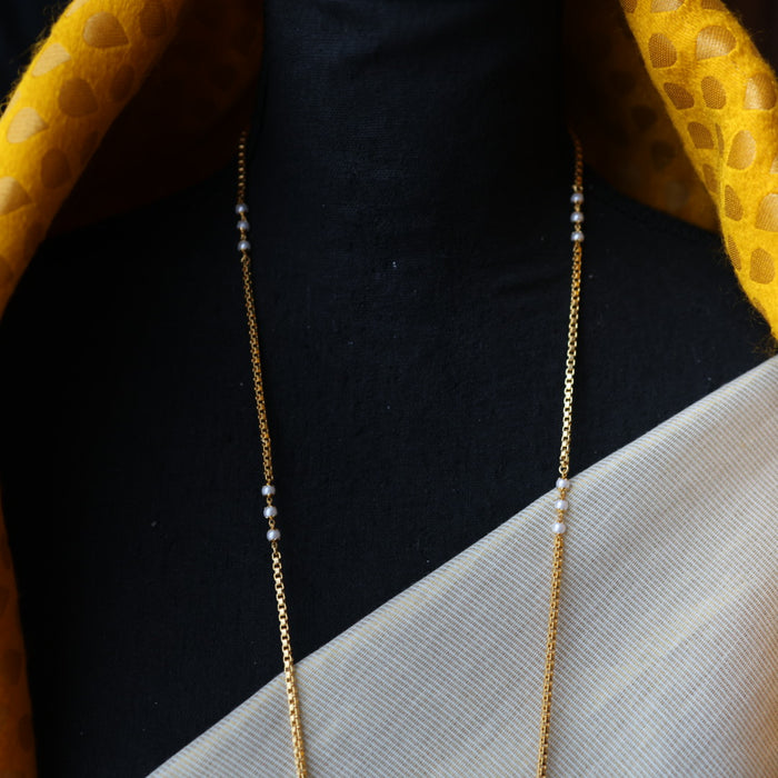 Heritage gold plated padakam necklace HP2134