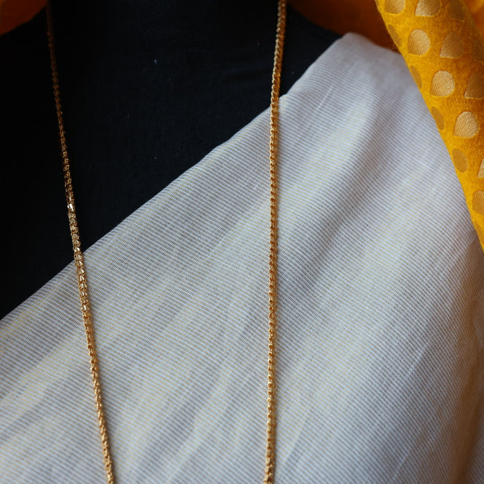 Heritage gold plated padakam long necklace HP2001