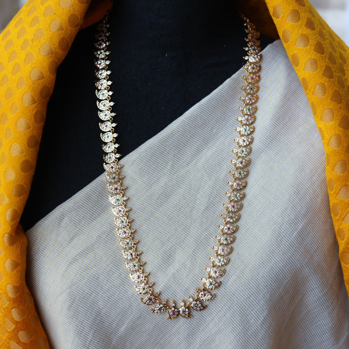 Heritage gold plated mango long necklace/ waistchain HL3001