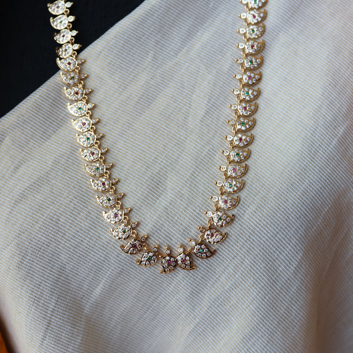 Heritage gold plated mango long necklace/ waistchain HL3001