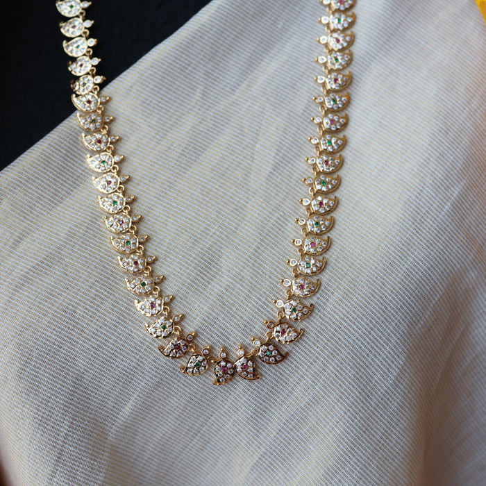 Heritage gold plated mango long necklace/ waistchain HL3001