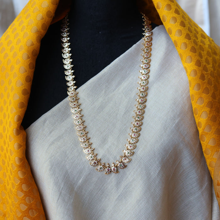 Heritage gold plated mango long necklace/ waistchain HL3001