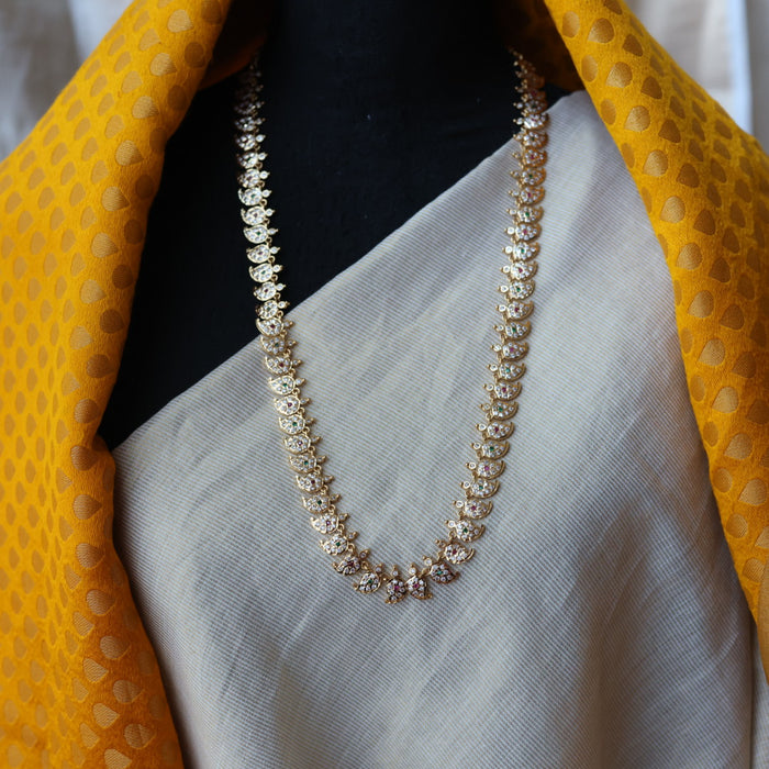 Heritage gold plated mango long necklace/ waistchain HL3001